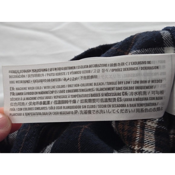 HOLLISTER Y2K Pleated Plaid Preppy 90's Academia Ultra High Rise Mini Skirt Sz L - Picture 9 of 11